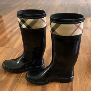Authentic Burberry Rain Boots